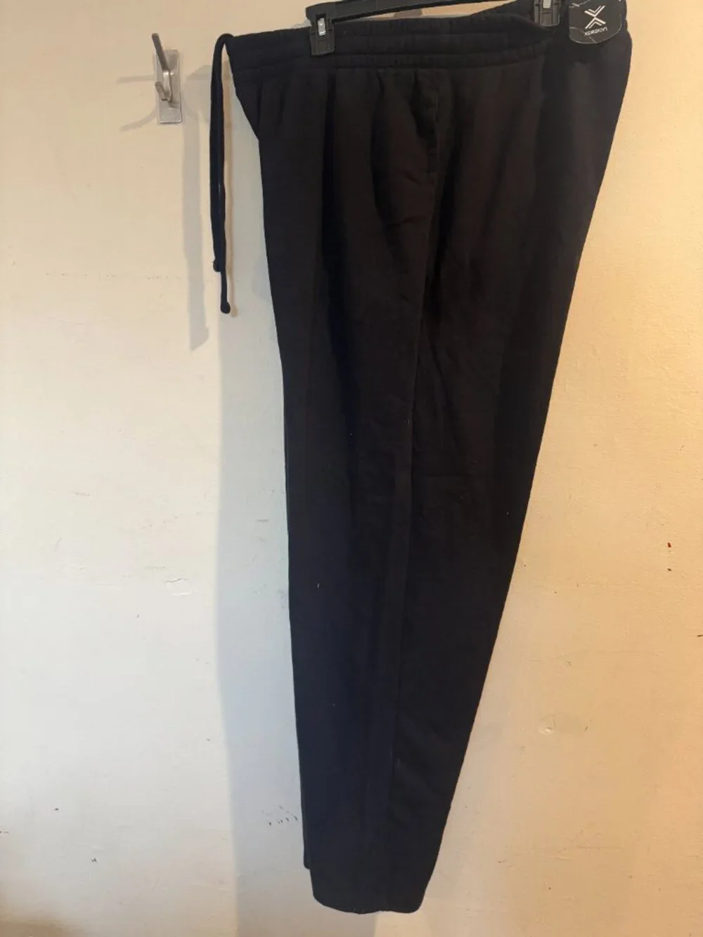 Xersion Black Loose fit open Bottom Men's Joggers size 2X